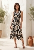 Picture of Urban Abstract Geo Midi Dress