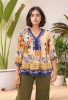 Picture of Folk Bloom Handcrafted Printed Blouse